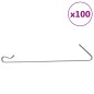 vidaXL Gabionenhaken 100 Stk. Stahl vidaXL Gabionenhaken 100 Stk. Stahl