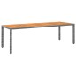 vidaXL 11-tlg. Garten-Essgruppe Poly Rattan Grau vidaXL 11-tlg. Garten-Essgruppe Poly Rattan Grau
