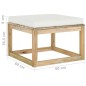 vidaXL 6-tlg. Garten-Lounge-Set mit Kissen Kiefernholz Imprägniert vidaXL 6-tlg. Garten-Lounge-Set mit Kissen Kiefernholz Imprägniert
