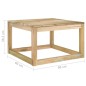 vidaXL 6-tlg. Garten-Lounge-Set mit Kissen Kiefernholz Imprägniert vidaXL 6-tlg. Garten-Lounge-Set mit Kissen Kiefernholz Imprägniert