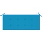 vidaXL 2-Sitzer-Gartenbank mit Auflage 120 cm Grau Eukalyptusholz vidaXL 2-Sitzer-Gartenbank mit Auflage 120 cm Grau Eukalyptusholz