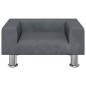 vidaXL Kindersofa Dunkelgrau 50x40x26,5 cm Samt vidaXL Kindersofa Dunkelgrau 50x40x26,5 cm Samt