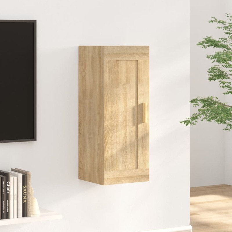vidaXL Wandschrank Sonoma-Eiche 35x34x90 cm Holzwerkstoff vidaXL Wandschrank Sonoma-Eiche 35x34x90 cm Holzwerkstoff