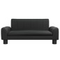 vidaXL Kindersofa Schwarz 70x45x30 cm Kunstleder vidaXL Kindersofa Schwarz 70x45x30 cm Kunstleder