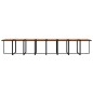 vidaXL 21-tlg. Garten-Essgruppe mit Kissen Schwarz Poly Rattan vidaXL 21-tlg. Garten-Essgruppe mit Kissen Schwarz Poly Rattan