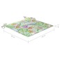 vidaXL Klappbare Gartenstühle 4 Stk. mit Kissen Massivholz Akazie vidaXL Klappbare Gartenstühle 4 Stk. mit Kissen Massivholz Akazie