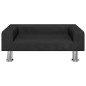vidaXL Kindersofa Schwarz 70x45x26,5 cm Samt vidaXL Kindersofa Schwarz 70x45x26,5 cm Samt