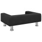 vidaXL Kindersofa Schwarz 70x45x26,5 cm Samt vidaXL Kindersofa Schwarz 70x45x26,5 cm Samt