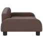 vidaXL Kindersofa Braun 70x45x30 cm Kunstleder vidaXL Kindersofa Braun 70x45x30 cm Kunstleder