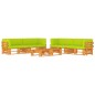 vidaXL 6-tlg. Paletten-Lounge-Set Honigbraun Imprägniertes Kiefernholz vidaXL 6-tlg. Paletten-Lounge-Set Honigbraun Imprägniertes Kiefernholz