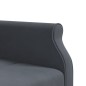 vidaXL Schlafsofa in L-Form Dunkelgrau 271x140x70 cm Samt vidaXL Schlafsofa in L-Form Dunkelgrau 271x140x70 cm Samt