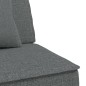 vidaXL Schlafsofa in L-Form Dunkelgrau 255x140x70 cm Stoff vidaXL Schlafsofa in L-Form Dunkelgrau 255x140x70 cm Stoff