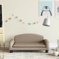 vidaXL Kindersofa Cappuccino 70x45x30 cm Kunstleder vidaXL Kindersofa Cappuccino 70x45x30 cm Kunstleder