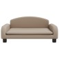 vidaXL Kindersofa Cappuccino 70x45x30 cm Kunstleder vidaXL Kindersofa Cappuccino 70x45x30 cm Kunstleder