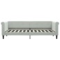 vidaXL Tagesbett Ausziehbar mit Schubladen Hellgrau 80x200 cm Samt vidaXL Tagesbett Ausziehbar mit Schubladen Hellgrau 80x200 cm Samt