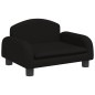 vidaXL Kindersofa Schwarz 50x40x30 cm Stoff vidaXL Kindersofa Schwarz 50x40x30 cm Stoff