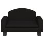 vidaXL Kindersofa Schwarz 50x40x30 cm Stoff vidaXL Kindersofa Schwarz 50x40x30 cm Stoff