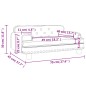 vidaXL Kindersofa Cappuccino 70x45x30 cm Kunstleder vidaXL Kindersofa Cappuccino 70x45x30 cm Kunstleder