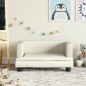 vidaXL Kindersofa Creme 60x40x30 cm Kunstleder vidaXL Kindersofa Creme 60x40x30 cm Kunstleder