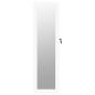 Schmuckschrank mit Spiegel Wandmontage Weiß 30x8,5x106 cm Schmuckschrank mit Spiegel Wandmontage Weiß 30x8,5x106 cm