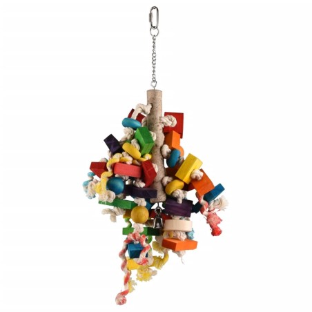 FLAMINGO Vogelspielzeug Rainbow Che Mehrfarbig 50 cm