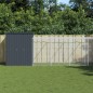 vidaXL Hühnerkäfig mit Auslauf Anthrazit 165x659x181 cm Stahl Verzinkt vidaXL Hühnerkäfig mit Auslauf Anthrazit 165x659x181 cm Stahl Verzinkt