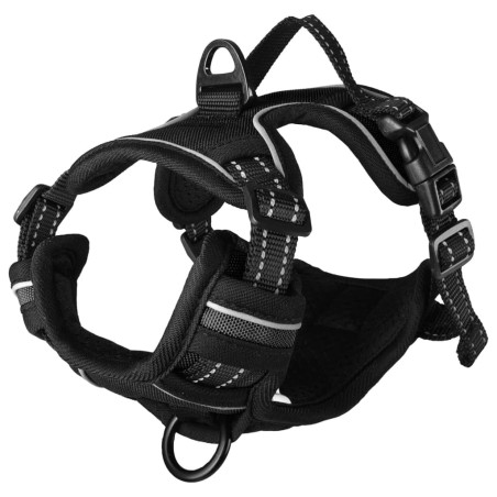 FLAMINGO Hundegeschirr Balou Schwarz S 40-55 cm 20 mm
