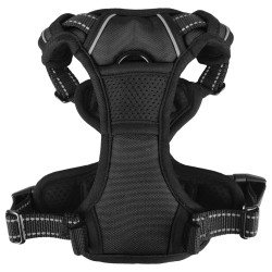 FLAMINGO Hundegeschirr Balou Schwarz S 40-55 cm 20 mm
