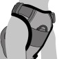 FLAMINGO Hundegeschirr Balou Schwarz S 40-55 cm 20 mm FLAMINGO Hundegeschirr Balou Schwarz S 40-55 cm 20 mm