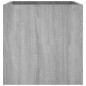 vidaXL Pflanzgefäß Grau Sonoma 40x40x40 cm Holzwerkstoff vidaXL Pflanzgefäß Grau Sonoma 40x40x40 cm Holzwerkstoff