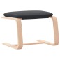 vidaXL Relaxsessel mit Hocker Dunkelgrau Stoff vidaXL Relaxsessel mit Hocker Dunkelgrau Stoff