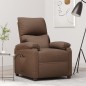 vidaXL Aufstehsessel Braun Stoff vidaXL Aufstehsessel Braun Stoff