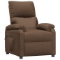 vidaXL Aufstehsessel Braun Stoff vidaXL Aufstehsessel Braun Stoff