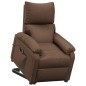 vidaXL Aufstehsessel Braun Stoff vidaXL Aufstehsessel Braun Stoff