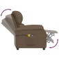 vidaXL Massagesessel mit Aufstehhilfe Braun Stoff vidaXL Massagesessel mit Aufstehhilfe Braun Stoff