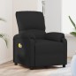 vidaXL Massagesessel mit Aufstehhilfe Schwarz Stoff vidaXL Massagesessel mit Aufstehhilfe Schwarz Stoff