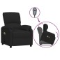vidaXL Massagesessel mit Aufstehhilfe Schwarz Stoff vidaXL Massagesessel mit Aufstehhilfe Schwarz Stoff