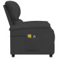 vidaXL Massagesessel mit Aufstehhilfe Schwarz Stoff vidaXL Massagesessel mit Aufstehhilfe Schwarz Stoff