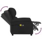 vidaXL Massagesessel mit Aufstehhilfe Schwarz Stoff vidaXL Massagesessel mit Aufstehhilfe Schwarz Stoff