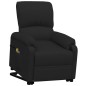 vidaXL Massagesessel mit Aufstehhilfe Schwarz Stoff vidaXL Massagesessel mit Aufstehhilfe Schwarz Stoff