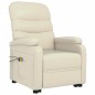 vidaXL Massagesessel mit Aufstehhilfe Creme Kunstleder vidaXL Massagesessel mit Aufstehhilfe Creme Kunstleder