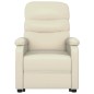 vidaXL Massagesessel mit Aufstehhilfe Creme Kunstleder vidaXL Massagesessel mit Aufstehhilfe Creme Kunstleder