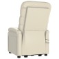 vidaXL Massagesessel mit Aufstehhilfe Creme Kunstleder vidaXL Massagesessel mit Aufstehhilfe Creme Kunstleder