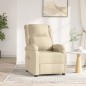 vidaXL Massagesessel Elektrisch Creme Stoff vidaXL Massagesessel Elektrisch Creme Stoff