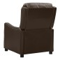 vidaXL Massagesessel Braun Glänzendes Kunstleder vidaXL Massagesessel Braun Glänzendes Kunstleder
