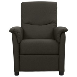 vidaXL Massagesessel Taupe Stoff