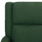 vidaXL Massagesessel mit Aufstehhilfe Dunkelgrün Stoff vidaXL Massagesessel mit Aufstehhilfe Dunkelgrün Stoff