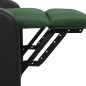 vidaXL Massagesessel mit Aufstehhilfe Dunkelgrün Stoff vidaXL Massagesessel mit Aufstehhilfe Dunkelgrün Stoff