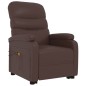 vidaXL Massagesessel mit Aufstehhilfe Braun Kunstleder vidaXL Massagesessel mit Aufstehhilfe Braun Kunstleder