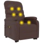 vidaXL Massagesessel mit Aufstehhilfe Braun Kunstleder vidaXL Massagesessel mit Aufstehhilfe Braun Kunstleder